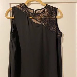 BCBG sleeveless tunic top